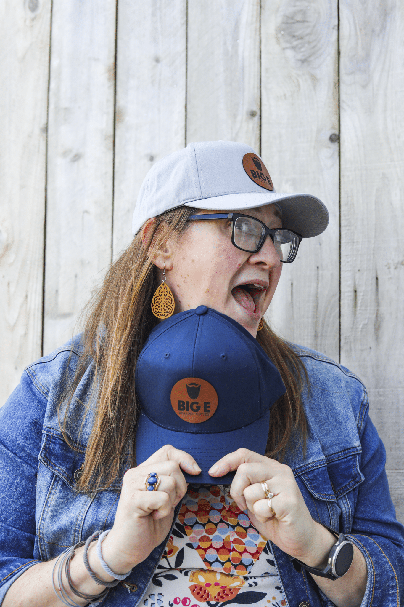 Big E Bearded Coffee Baseball Cap - Image 3